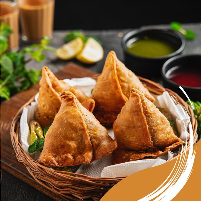 Delicious Samosa Served Steamingly Hot
